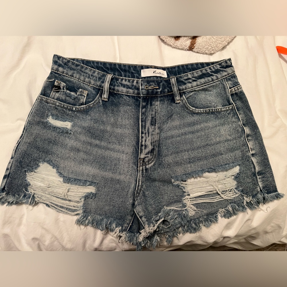 Kancan Jean shorts destroyed